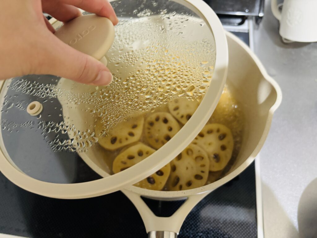 CAROTEの片手鍋で料理